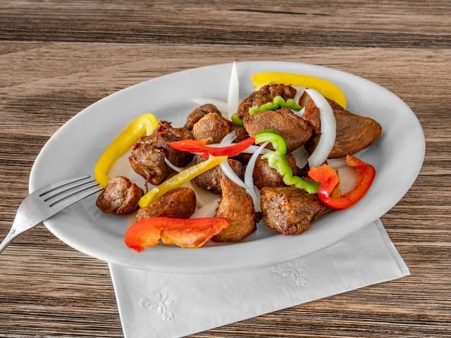 Griot/ Fried Pork.